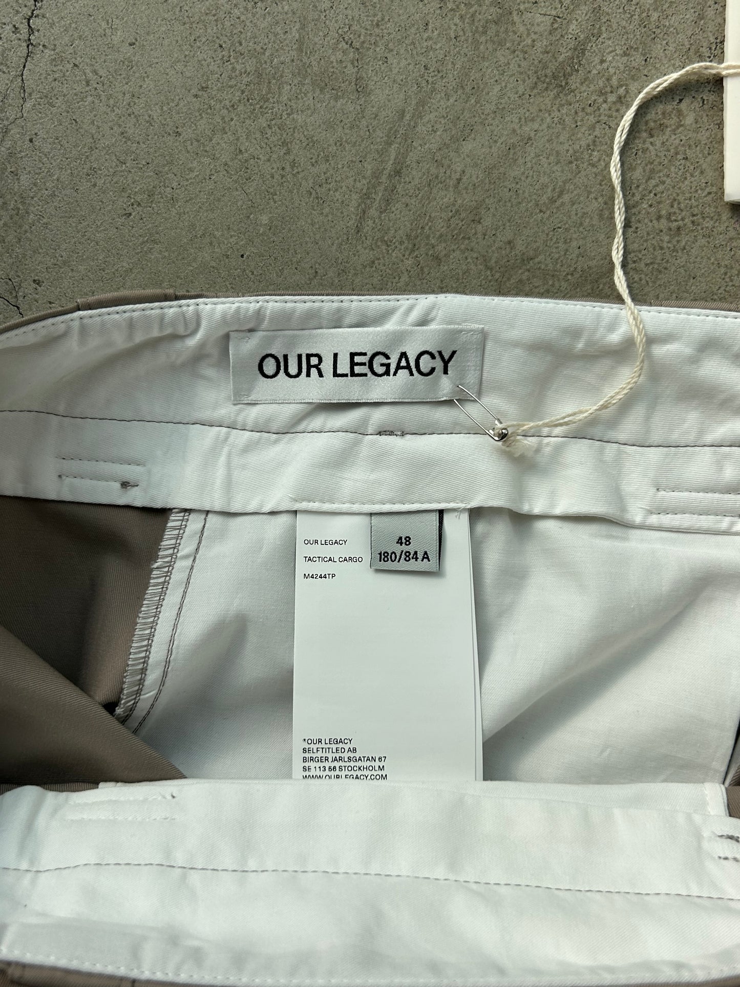 Our Legacy Fall/Winter 2024 Tactical Cargo